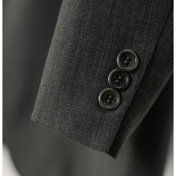 Vestimenta Suit Jacket Blazer Gray 3 Button Double Vent EU 54, US 44R - Picture 3 of 7